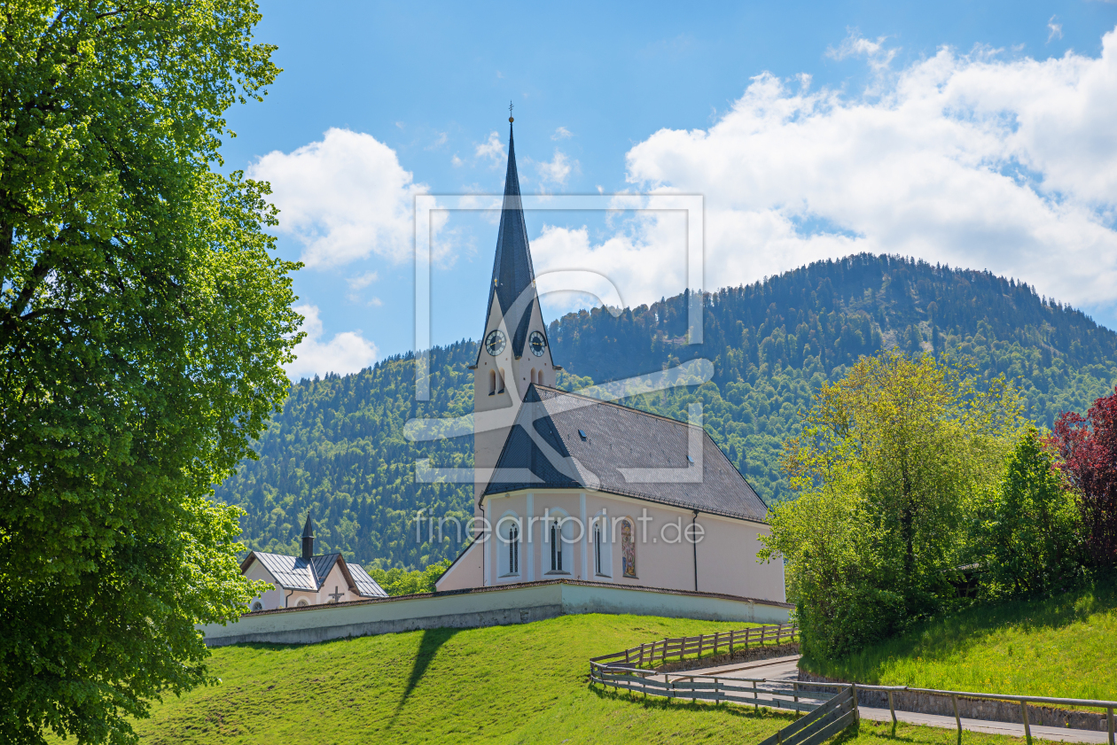 Bild-Nr.: 12875910 Kirche St Leonhard Kreuth erstellt von SusaZoom