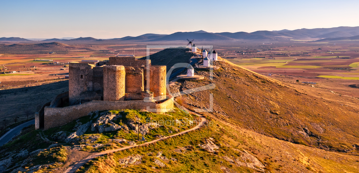 Bild-Nr.: 12876060 Windmühlen von Consuegra - Spanien erstellt von Achim Thomae