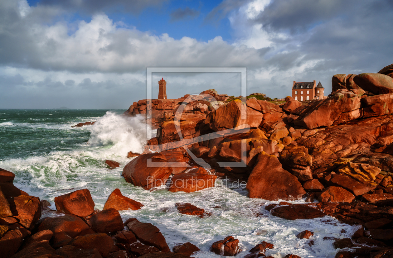 Bild-Nr.: 12877223 Cote Granite Rose Bretagne Frankreich erstellt von Achim Thomae