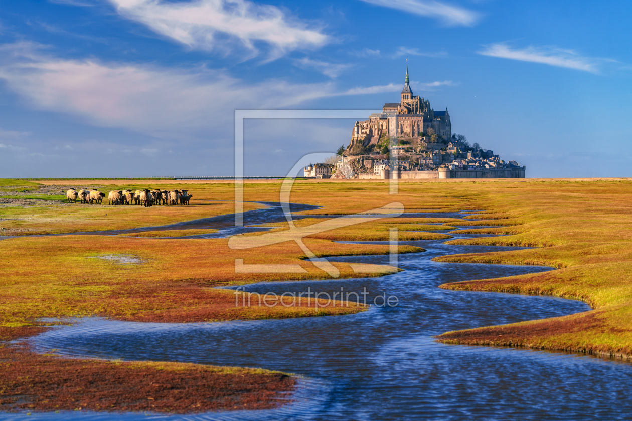 Bild-Nr.: 12877569 Le Mont Saint Michel - Normandie erstellt von Achim Thomae