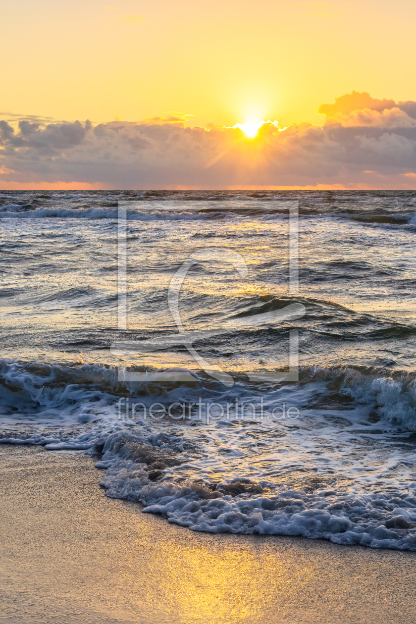 Bild-Nr.: 12877640 Sonnenuntergang am Weststrand II  erstellt von Daniela Beyer