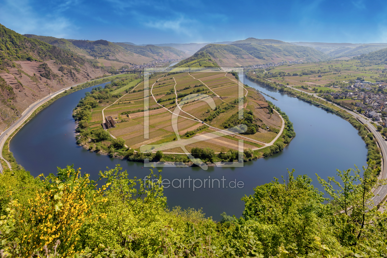 Bild-Nr.: 12877643 Moselschleife bei Bremm  - Region Calmont  erstellt von uh-Photography