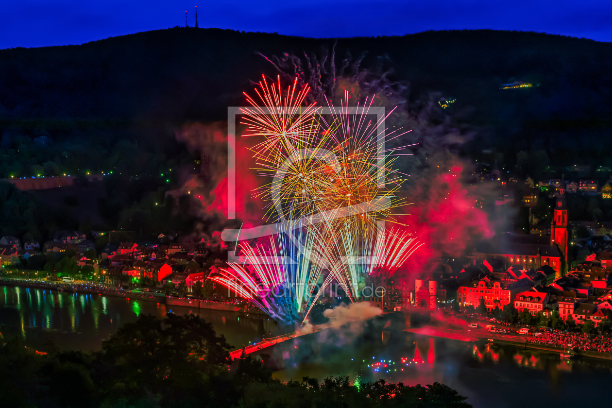 Bild-Nr.: 12877786 Heidelberger Schlossbeleuchtung - Feuerwerk erstellt von uh-Photography
