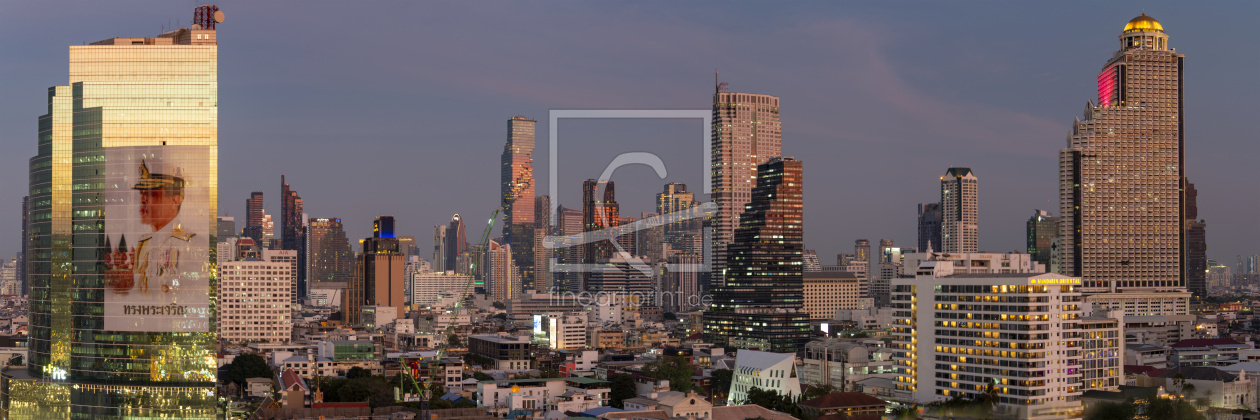 Bild-Nr.: 12878001 Bangkok Panorama erstellt von Walter G. Allgöwer