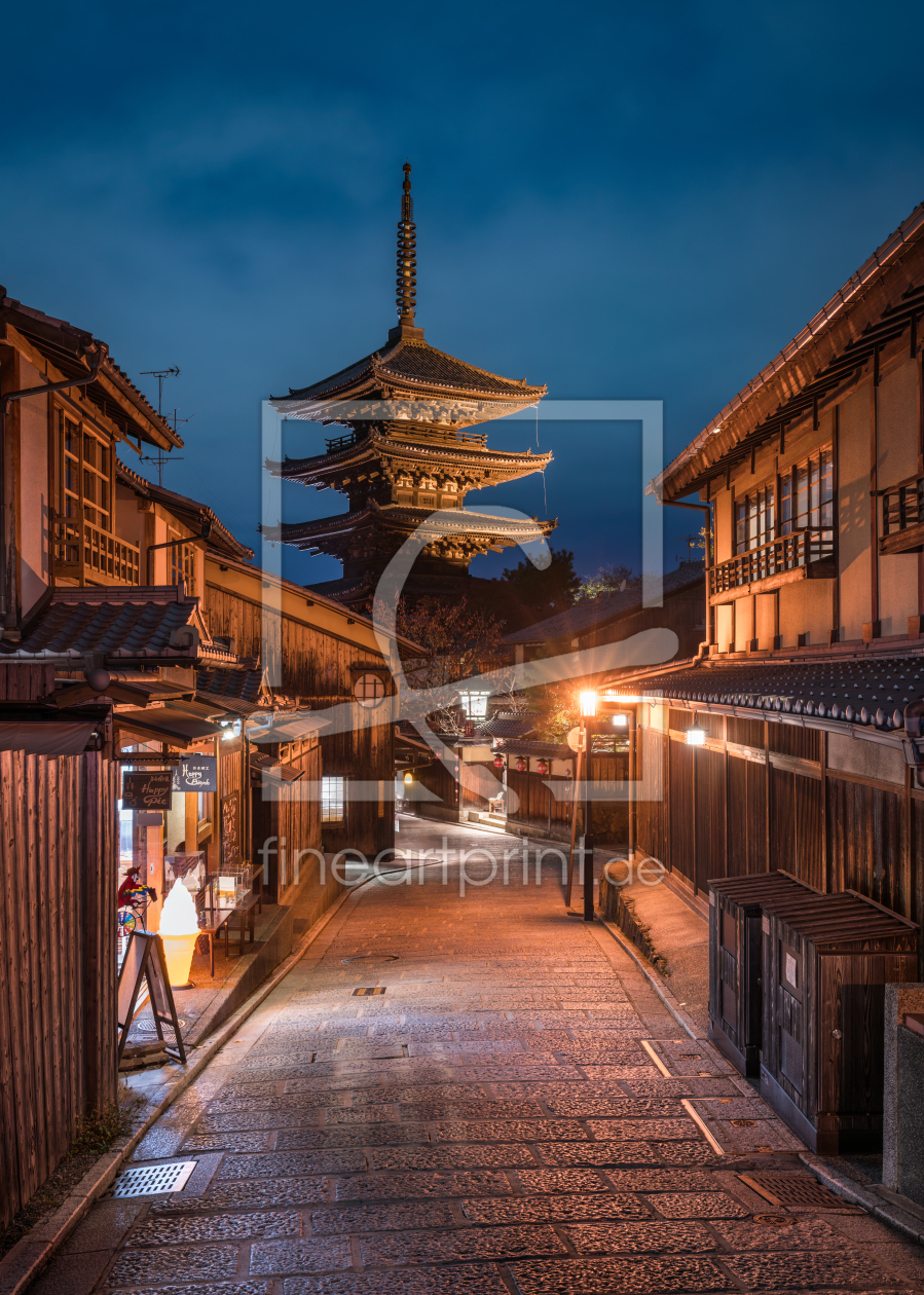 Bild-Nr.: 12878042 Yasaka Pagode in Kyoto erstellt von eyetronic