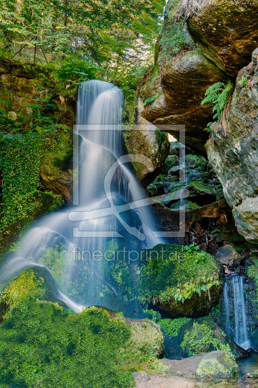 Bild-Nr.: 12880702 Lichtenhainer Wasserfall - Kirnitzschtal erstellt von uh-Photography
