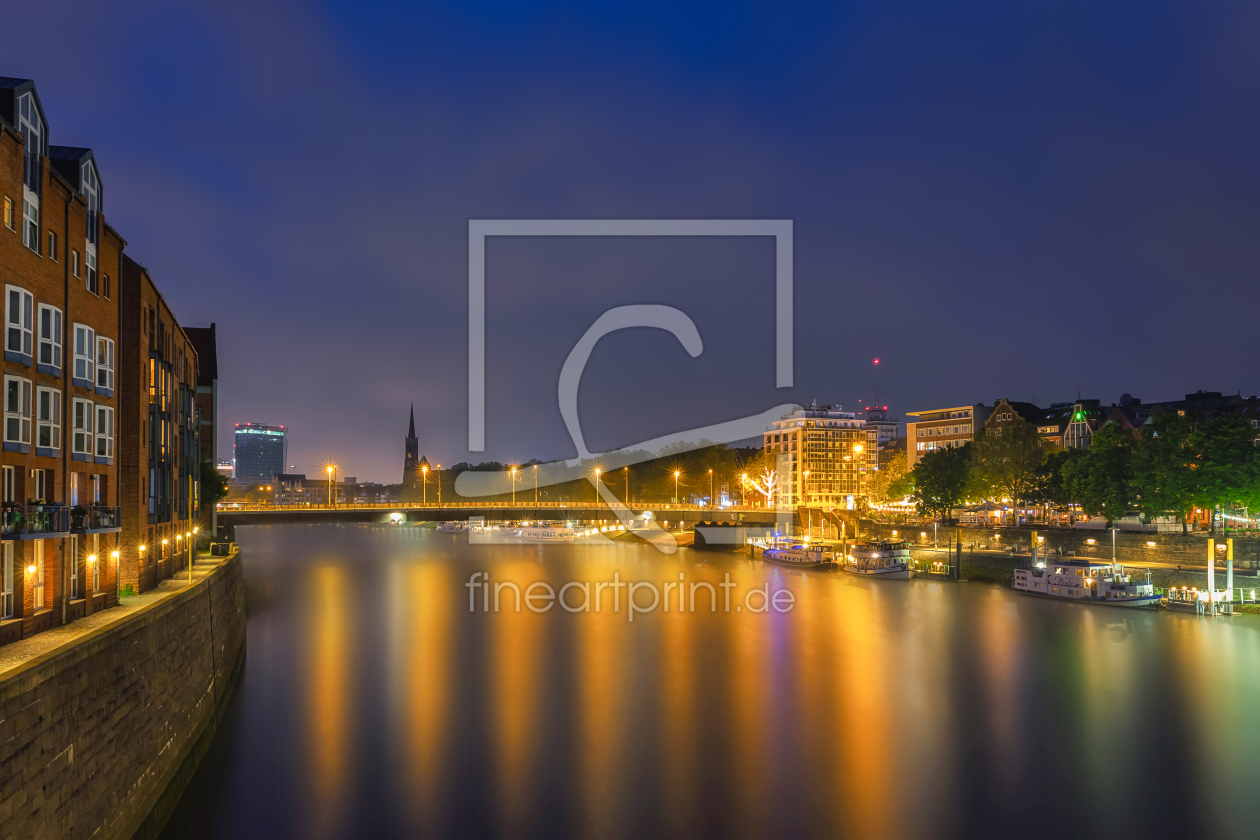 Bild-Nr.: 12881539 Bremen - Weserpromenade - Schlachte erstellt von uh-Photography
