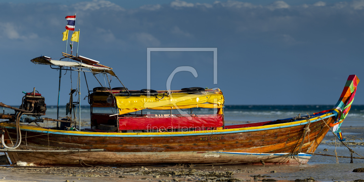 Bild-Nr.: 12882088 Longtailboat auf Koh Ngai erstellt von Walter G. Allgöwer