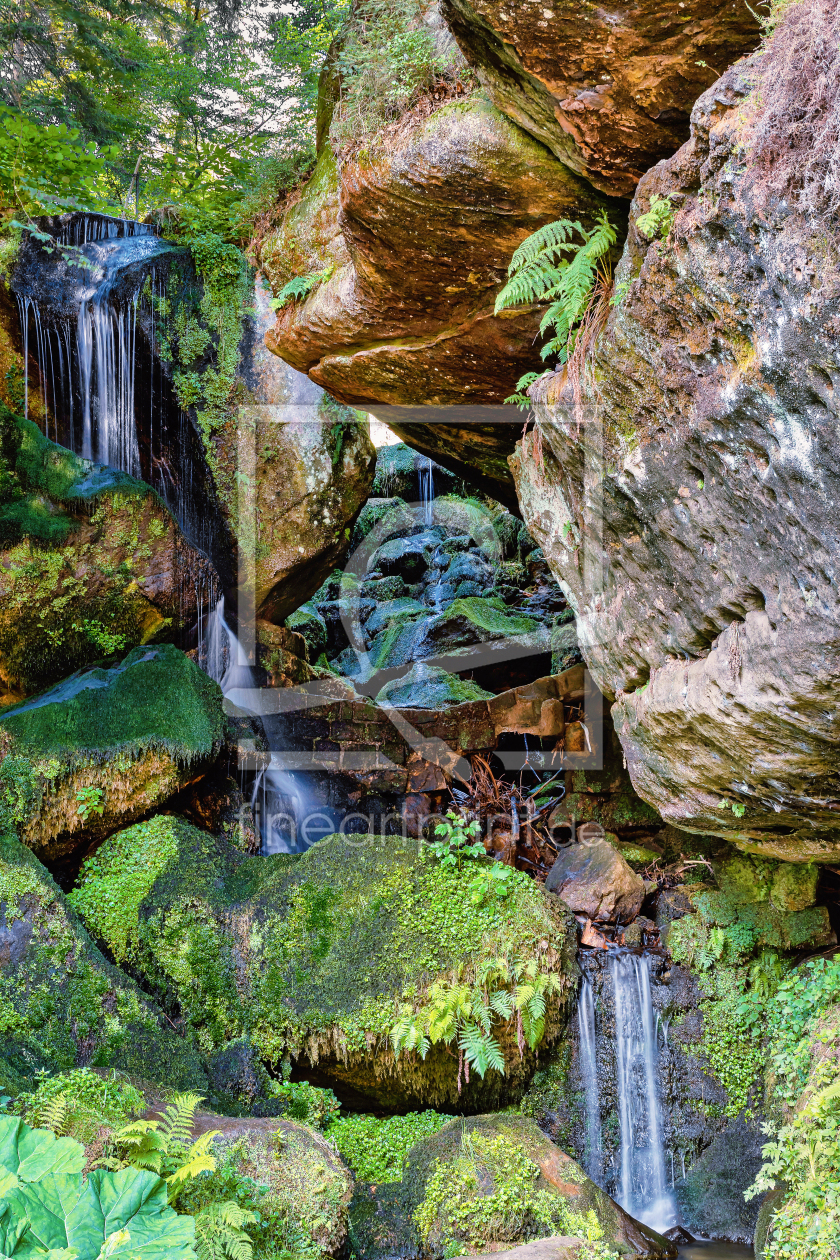 Bild-Nr.: 12882142 Lichtenhainer Wasserfall - Kirnitzschtal erstellt von uh-Photography