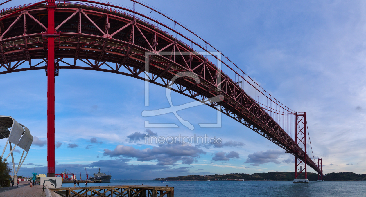Bild-Nr.: 12882801 Die Ponte 25 de Abril Hängebrücke - Lisboa erstellt von move