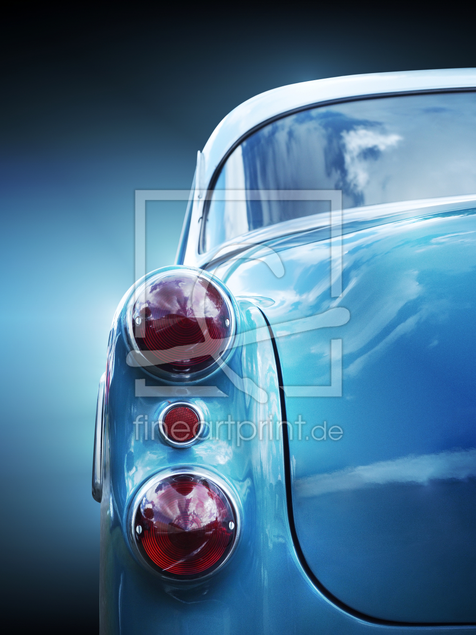 Bild-Nr.: 12882817 Amerikanischer Oldtimer Special 1953 Heck erstellt von Beate Gube