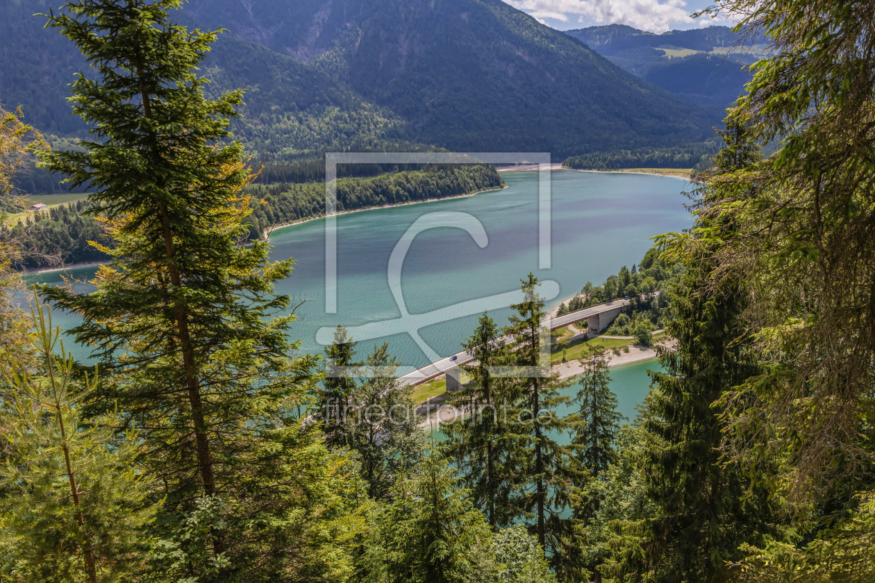 Bild-Nr.: 12882850 Sylvensteinspeicher - Sylvensteinsee - Bayern erstellt von uh-Photography