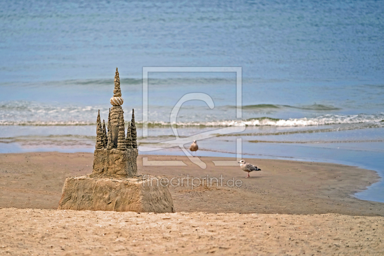 Bild-Nr.: 12882886 Sandturm am Strand erstellt von Ostfriese