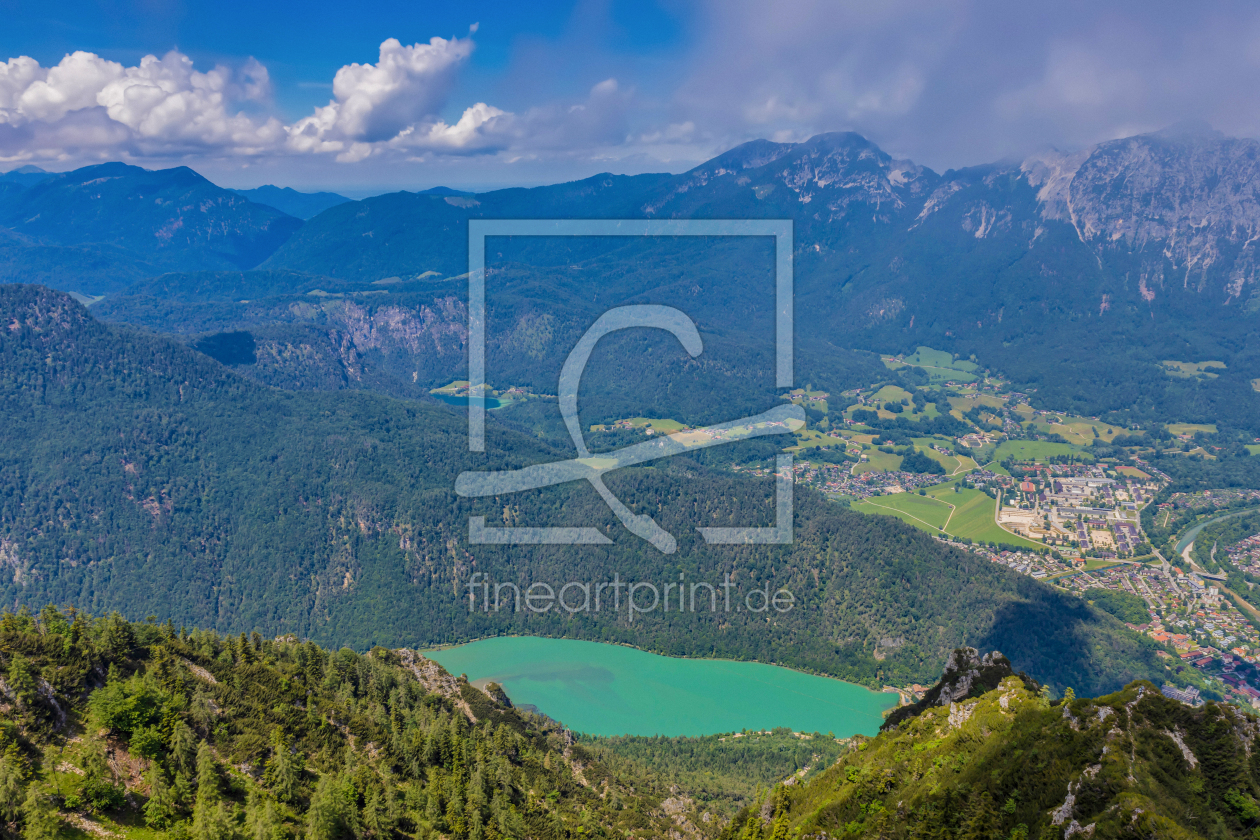 Bild-Nr.: 12883035 Ausblick vom Predigtstuhl auf den Thumsee  erstellt von uh-Photography