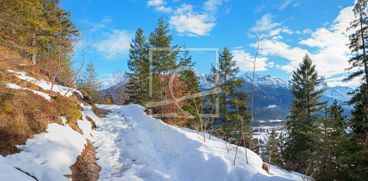 Bild-Nr.: 12884713 Winterwanderung Wallgau erstellt von SusaZoom