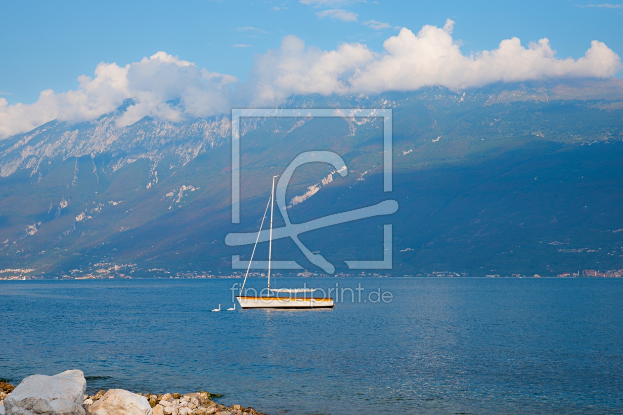Bild-Nr.: 12885464 Segelboot am Gardasee erstellt von SusaZoom
