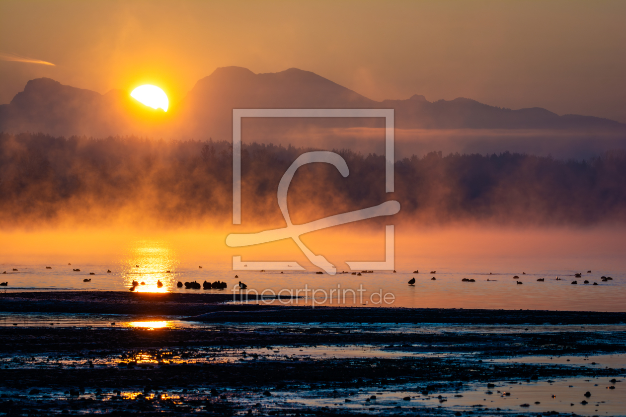 Bild-Nr.: 12886303 Sonnenaufgang am Chiemsee erstellt von Martin Martin Wasilewski