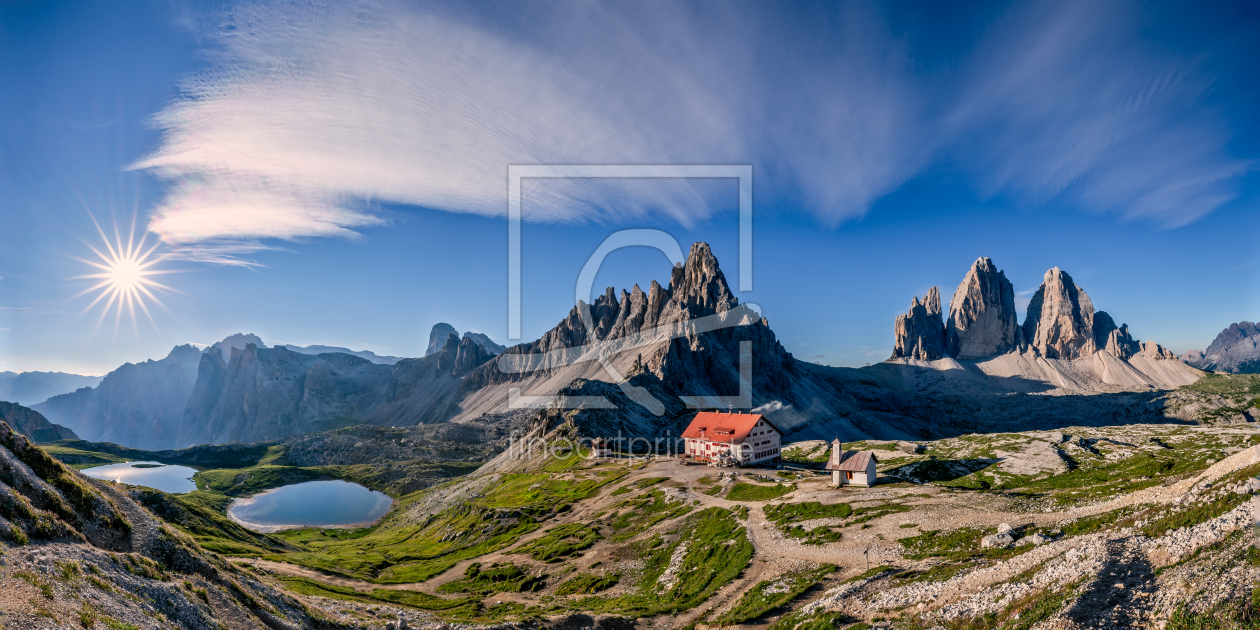 Bild-Nr.: 12886565 Drei Zinnen Panorama Dolomiten erstellt von Achim Thomae