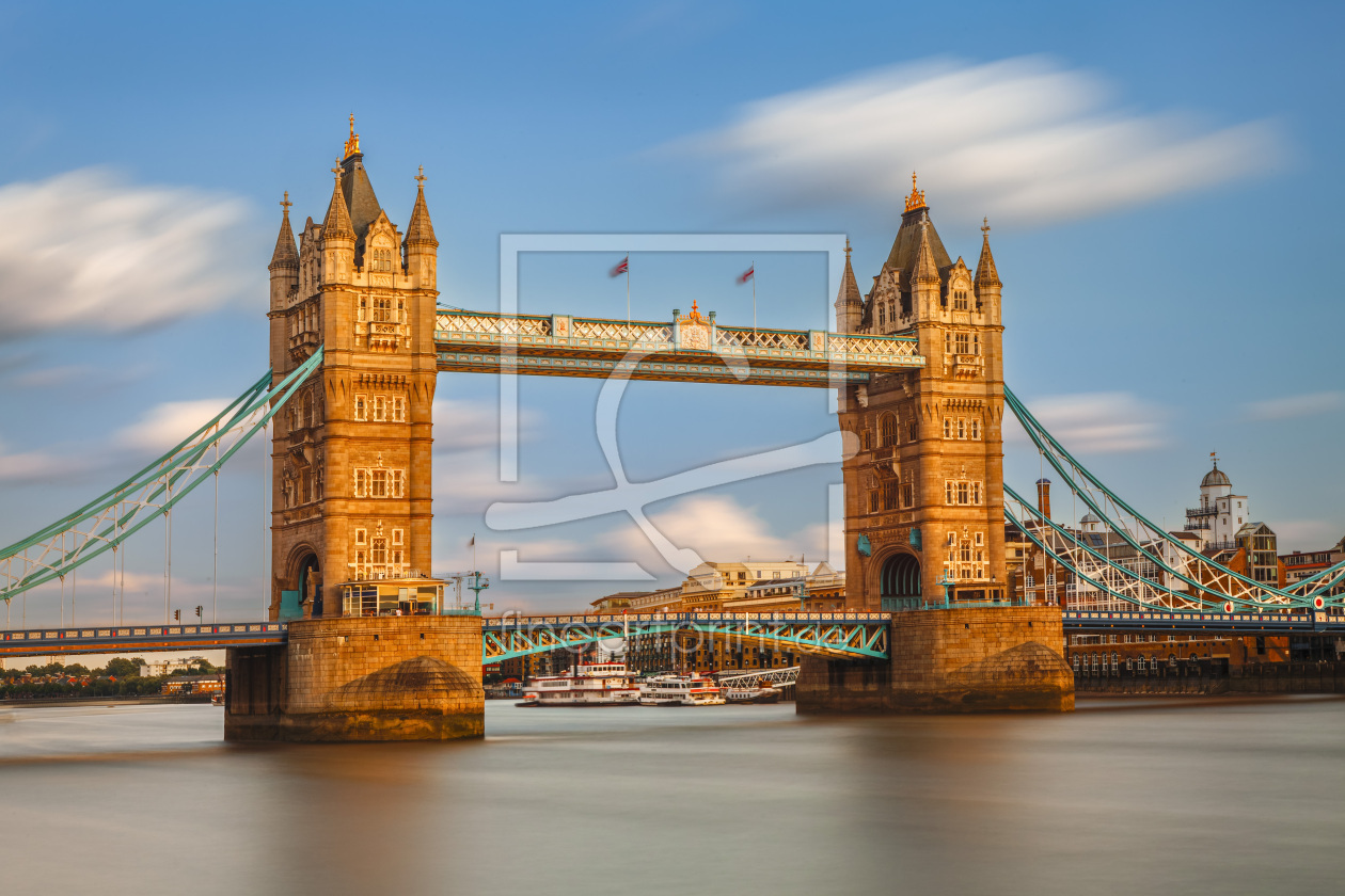 Bild-Nr.: 12886725 Tower Bridge bei Sonnenuntergang erstellt von KundenNr-360966