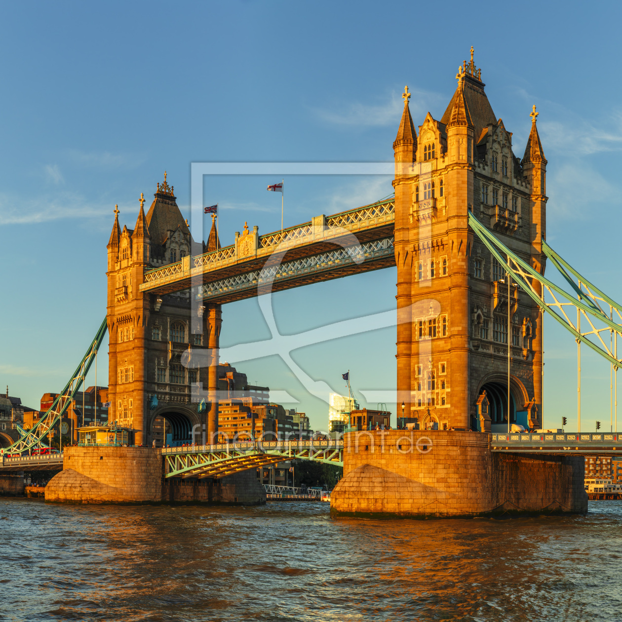 Bild-Nr.: 12886747 Tower Bridge bei Sonnenuntergang erstellt von KundenNr-360966