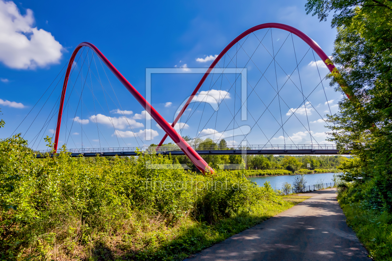 Bild-Nr.: 12886788 Doppelbogenbrücke Nordsternpark erstellt von uh-Photography