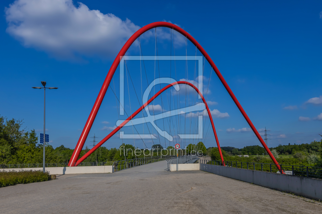 Bild-Nr.: 12886789 Doppelbogenbrücke Nordsternpark erstellt von uh-Photography