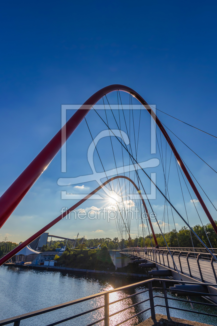 Bild-Nr.: 12887463 Doppelbogenbrücke Nordsternpark erstellt von uh-Photography
