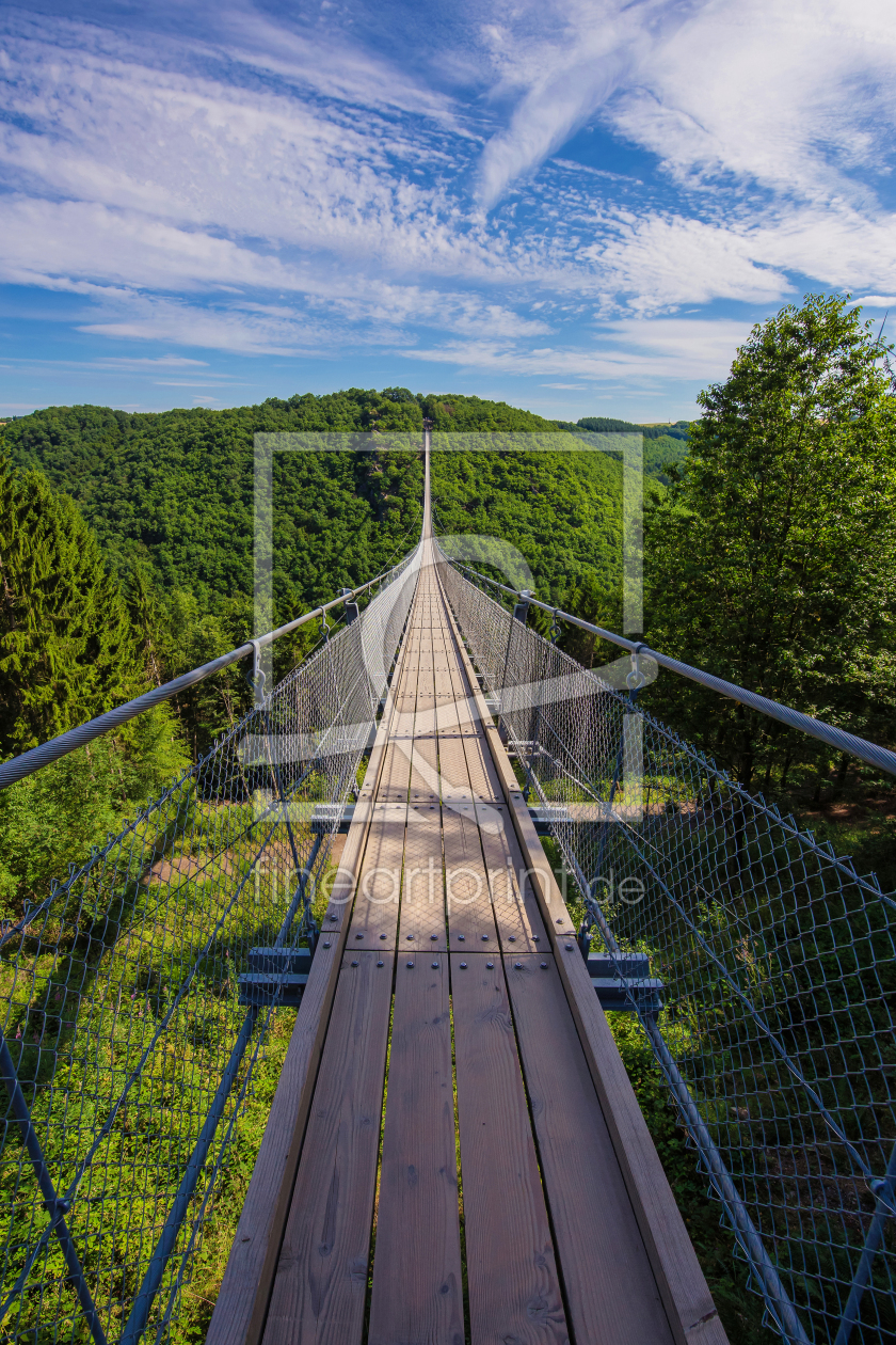 Bild-Nr.: 12887467 Geierlay Hängeseilbrücke - Hunsrück erstellt von uh-Photography