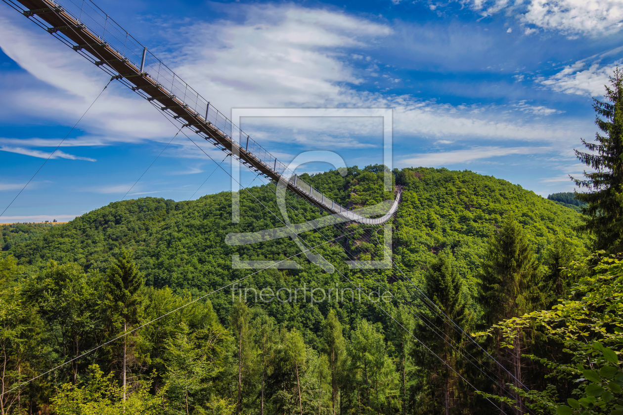 Bild-Nr.: 12887470 Geierlay Hängeseilbrücke - Hunsrück erstellt von uh-Photography