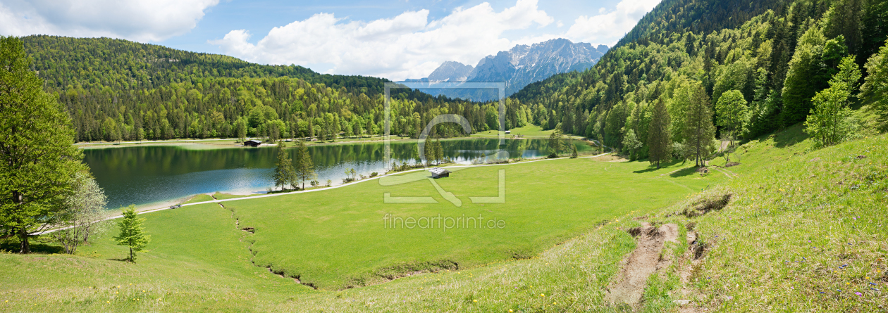 Bild-Nr.: 12887604 Frühlingspanorama Ferchensee erstellt von SusaZoom