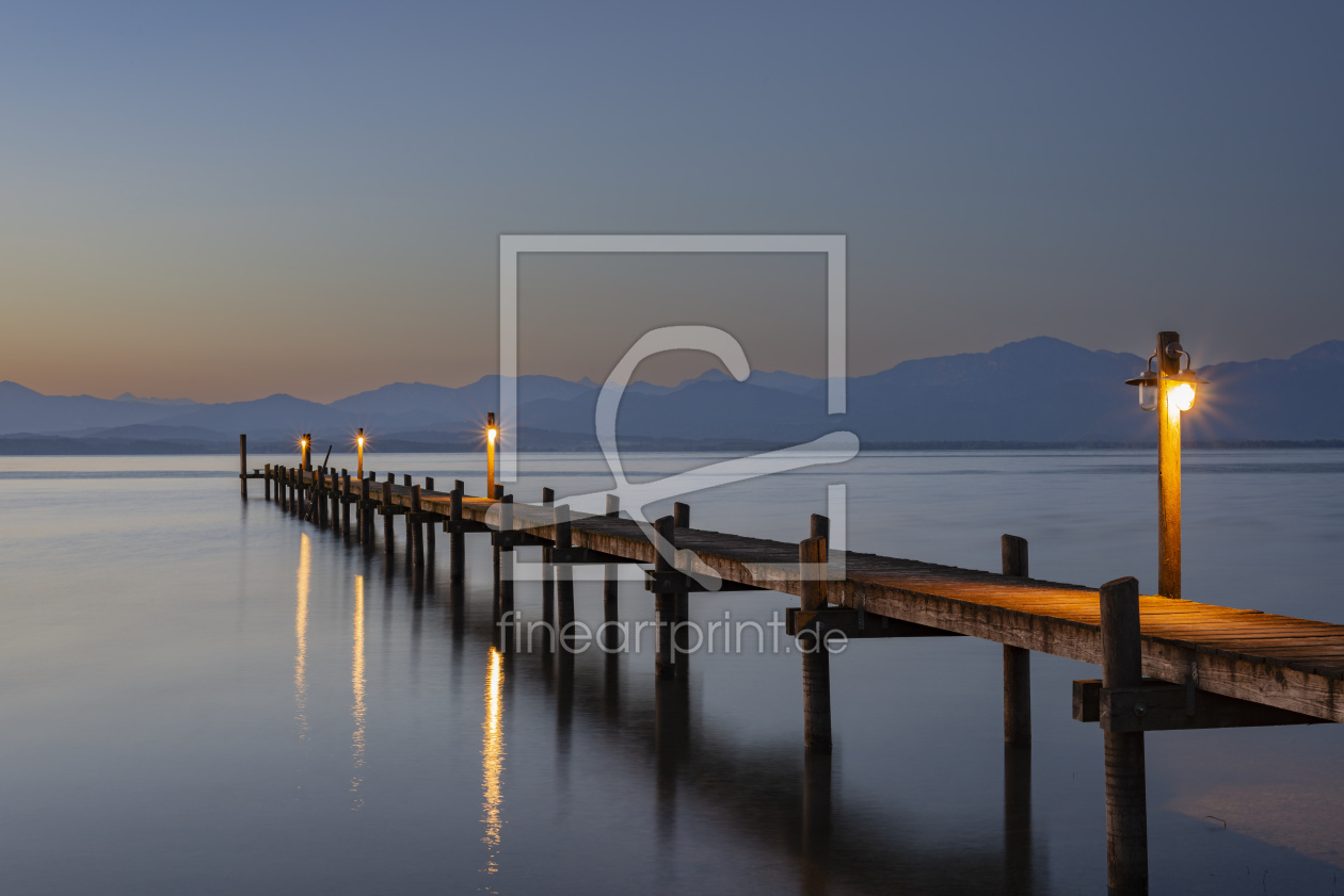 Bild-Nr.: 12887903 Morgenstille am Chiemsee erstellt von Walter G. Allgöwer