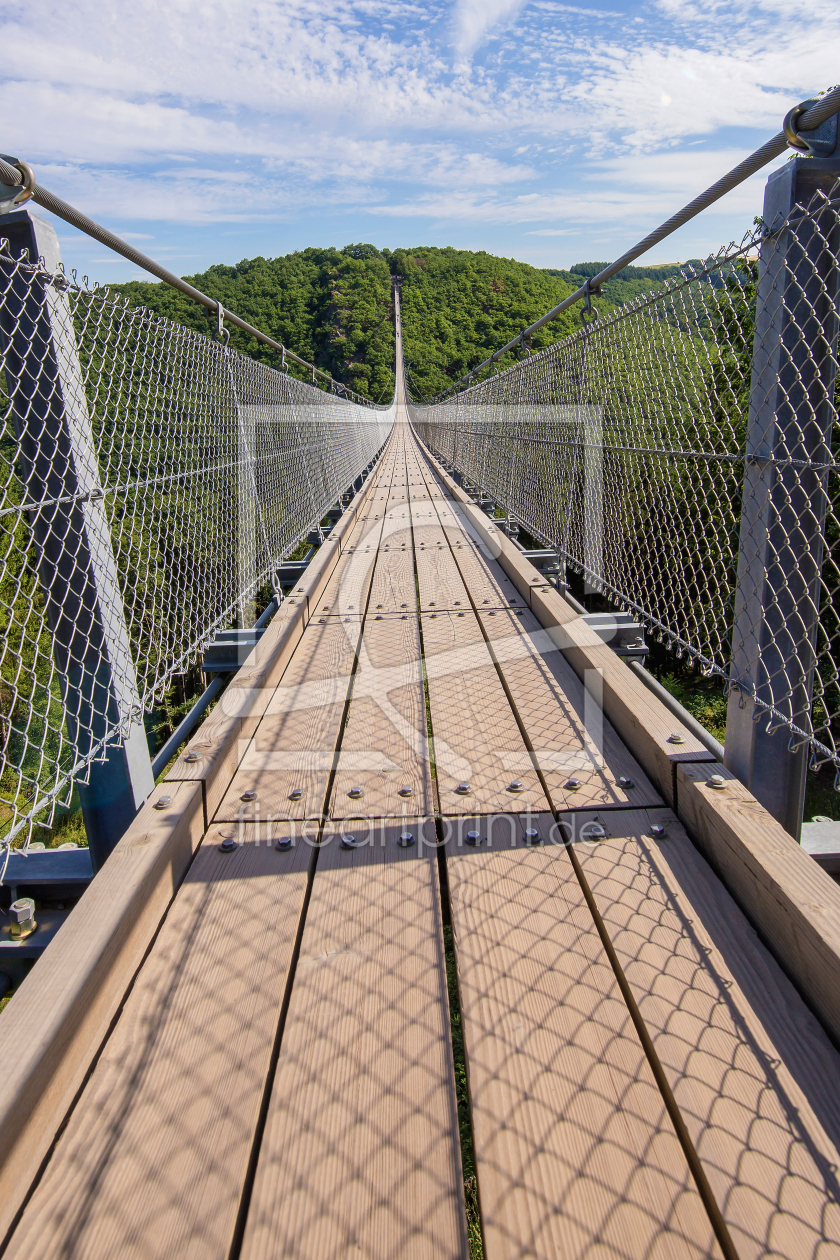 Bild-Nr.: 12888285 Geierlay Hängeseilbrücke - Hunsrück erstellt von uh-Photography