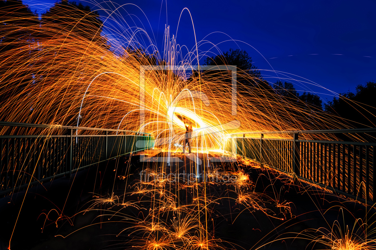 Bild-Nr.: 12888287 Light painting - Lightpainting - Lichtmalerei erstellt von uh-Photography