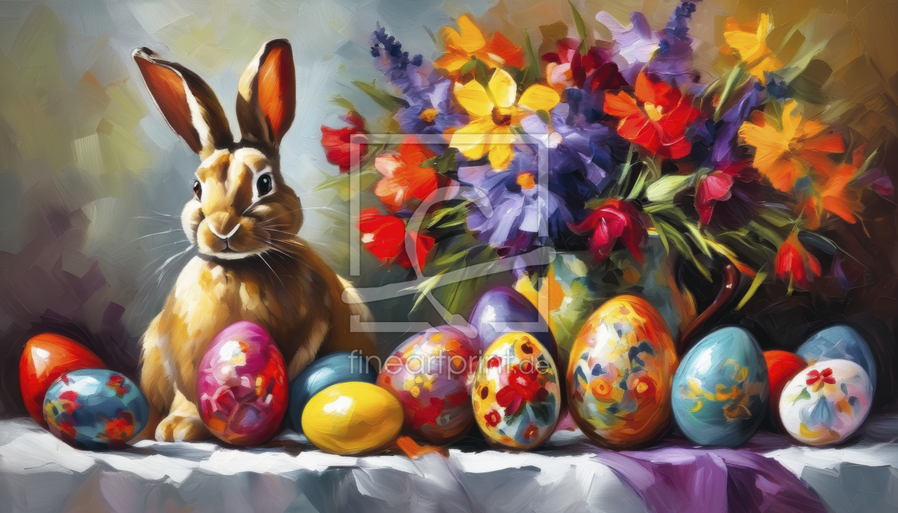 Bild-Nr.: 12888474 Frohe Ostern KI erstellt von XYRIUS