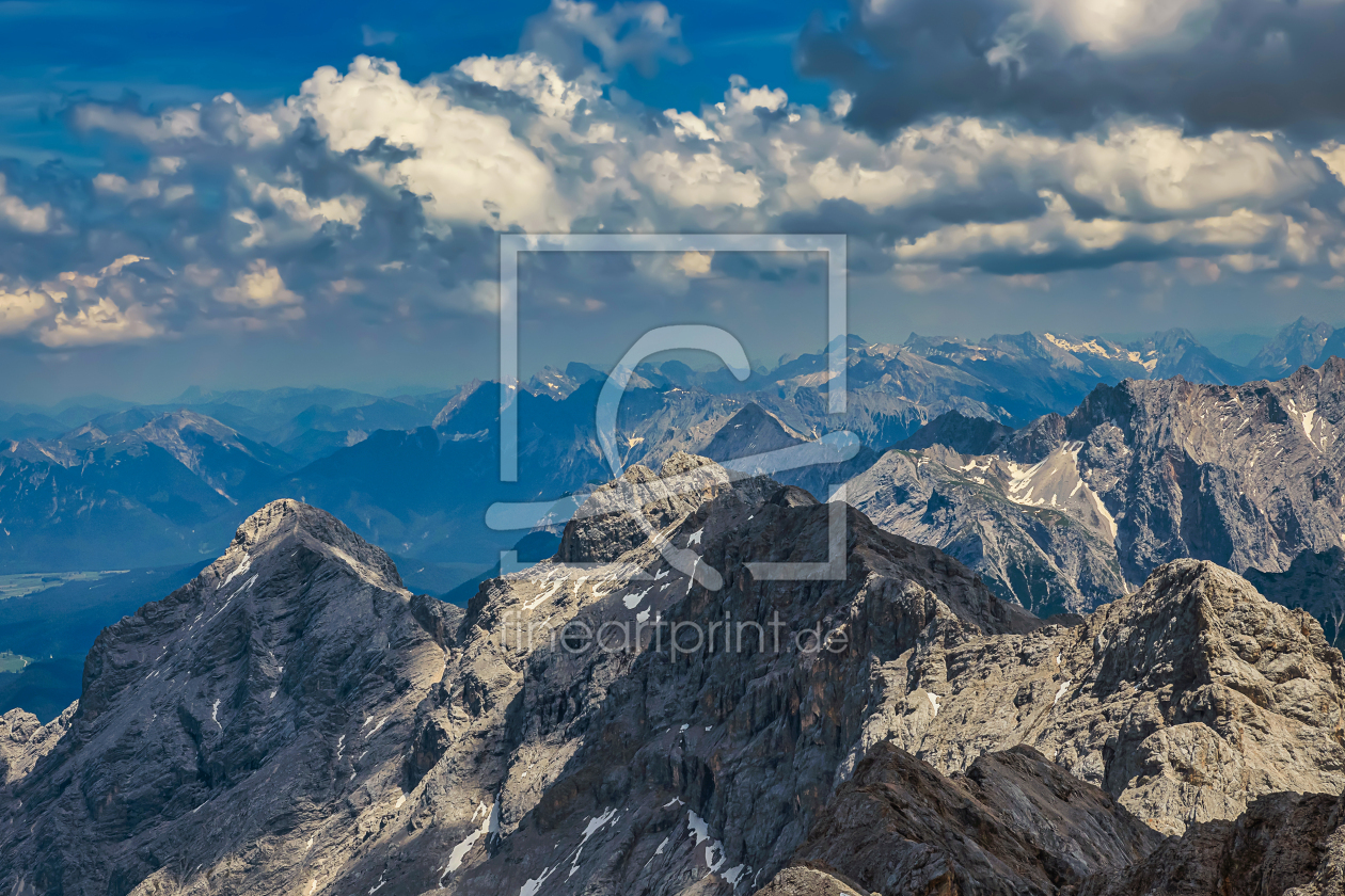 Bild-Nr.: 12888484 Alpenpanorama von der Zugspitze erstellt von uh-Photography