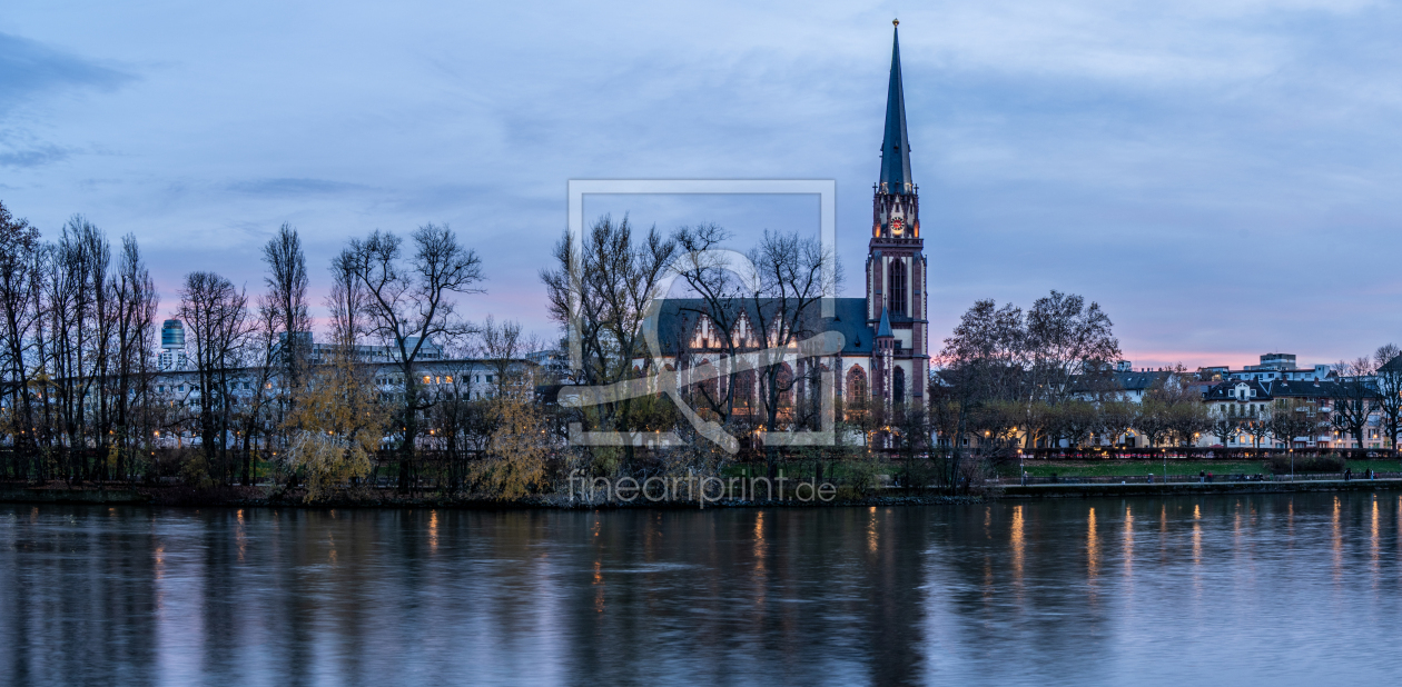 Bild-Nr.: 12888639 Frankfurt Panorama mit Dreikönigskirche erstellt von maicolpue