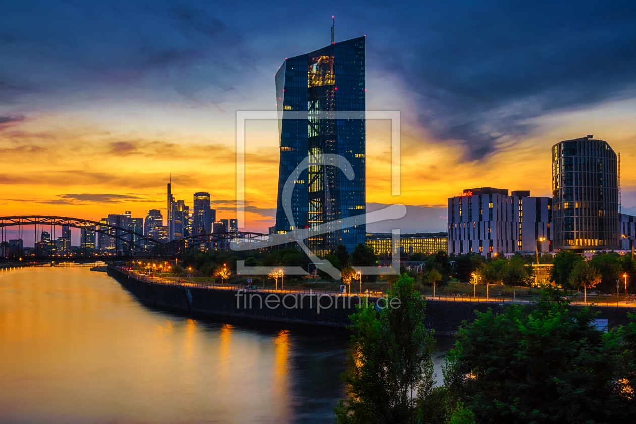 Bild-Nr.: 12889072 Frankfurt am Main Skyline - EZB erstellt von uh-Photography