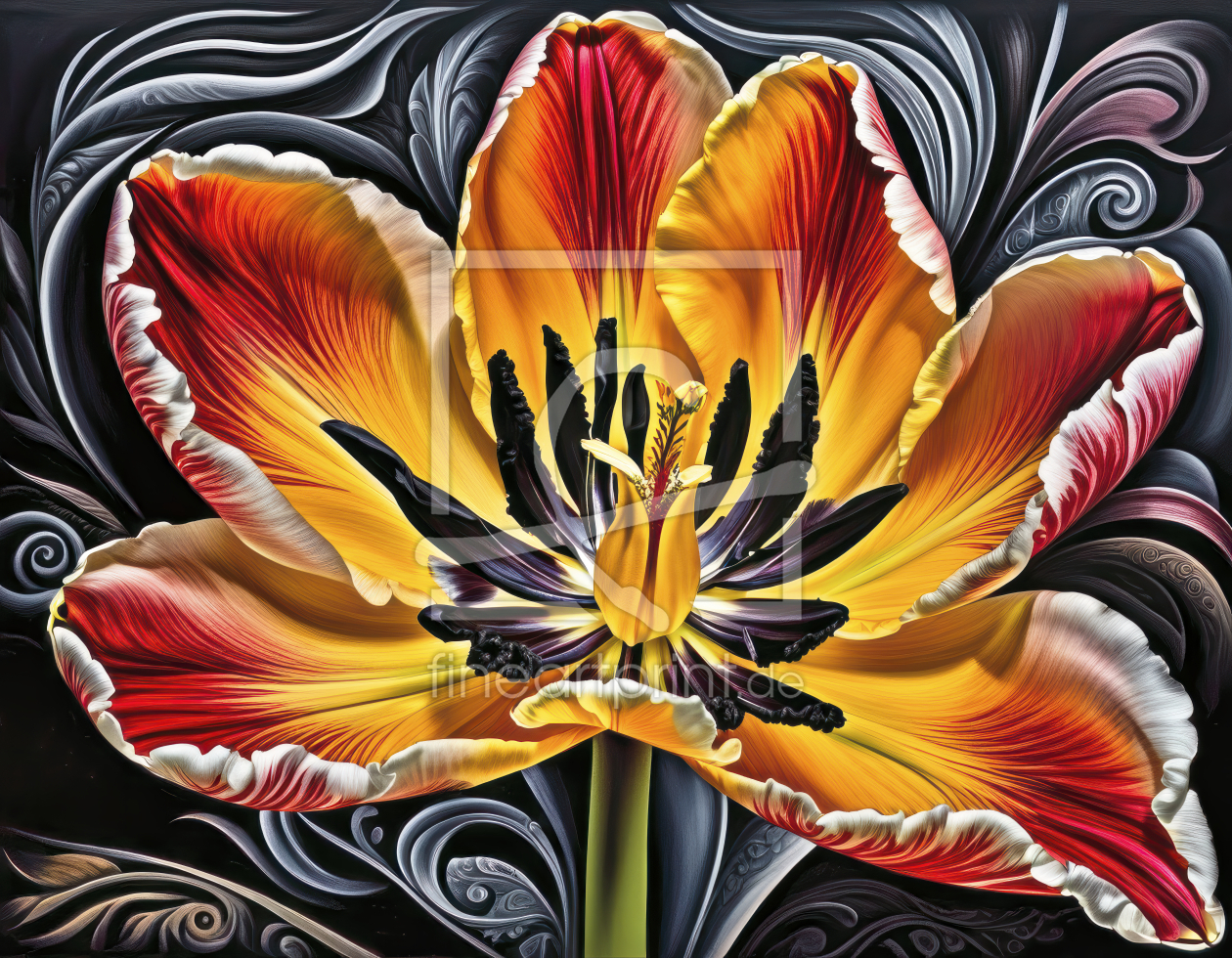 Bild-Nr.: 12889982 Tulpenblüte Ofen KI erstellt von XYRIUS