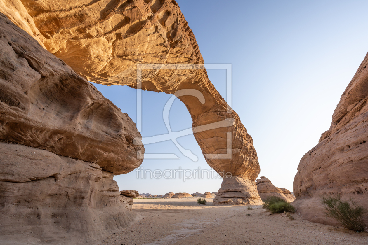 Bild-Nr.: 12890502 Rock Arch in al Ula Saudi Arabien erstellt von eyetronic