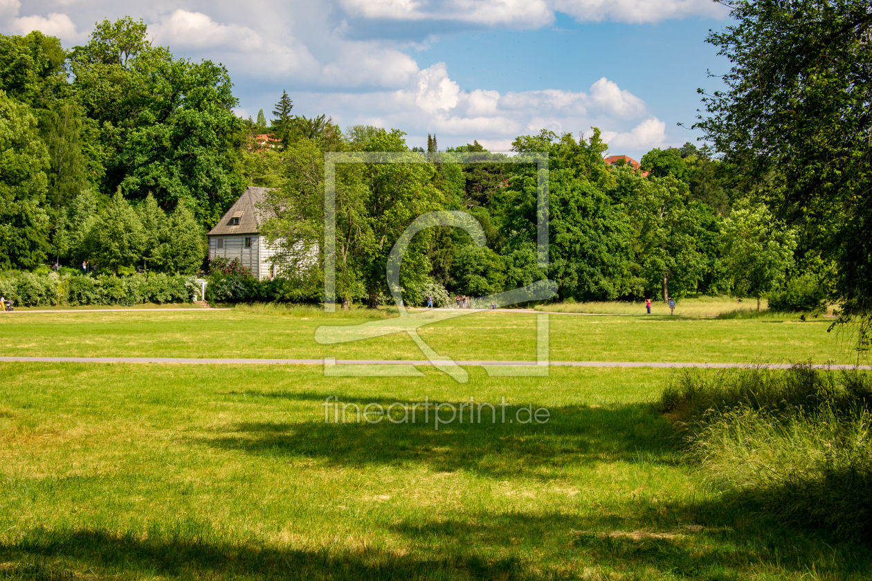 Bild-Nr.: 12890875 Goethes Gartenhaus in Weimar erstellt von Sandra Höfer