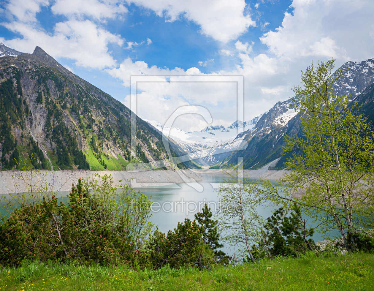 Bild-Nr.: 12891191 Schlegeisspeicher Zillertal im Frühling erstellt von SusaZoom