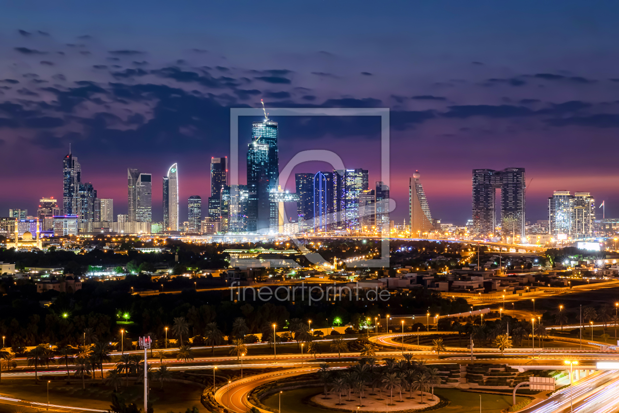 Bild-Nr.: 12891334 Panorama Dubai - Skyline erstellt von uh-Photography