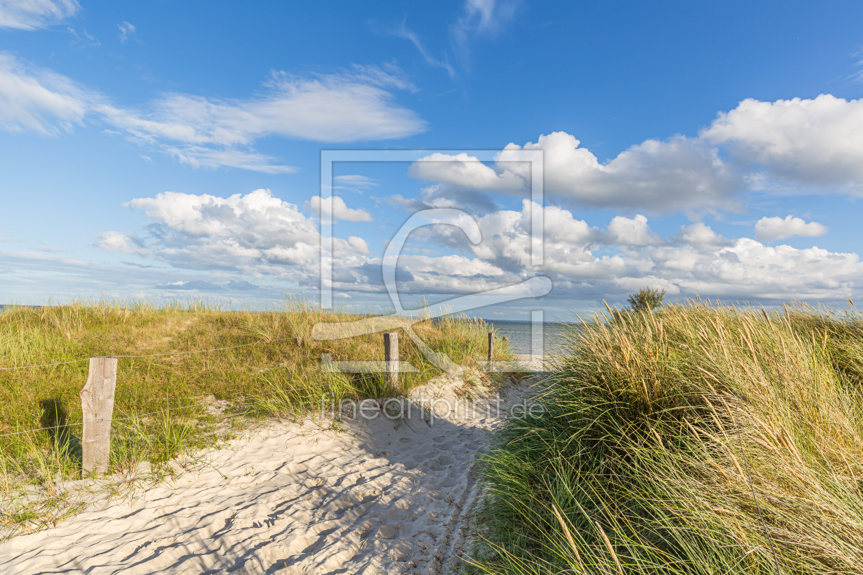 Bild-Nr.: 12892097 Weiße Wolken über der Ostsee erstellt von Ursula Reins