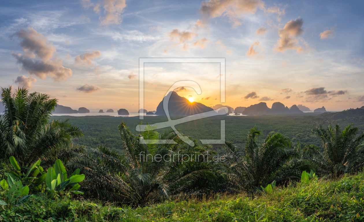 Bild-Nr.: 12892515 Phang Nga Bay Sonnenaufgang  erstellt von eyetronic