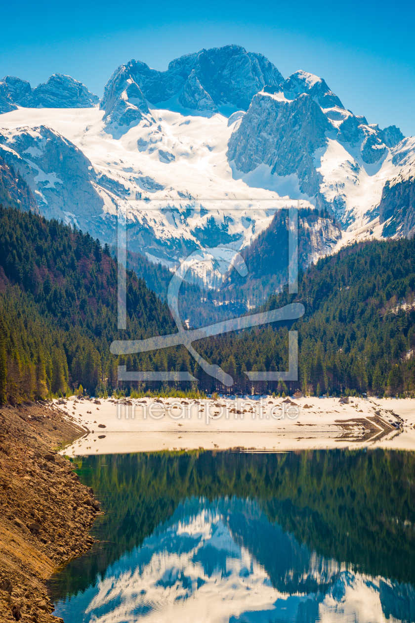 Bild-Nr.: 12892686 Gosausee - Dachstein im Spiegel erstellt von Martin Martin Wasilewski