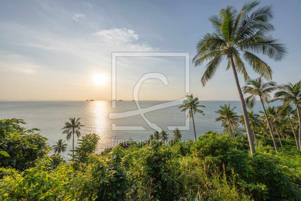 Bild-Nr.: 12892701 Sonnenuntergang auf Koh Samui erstellt von eyetronic