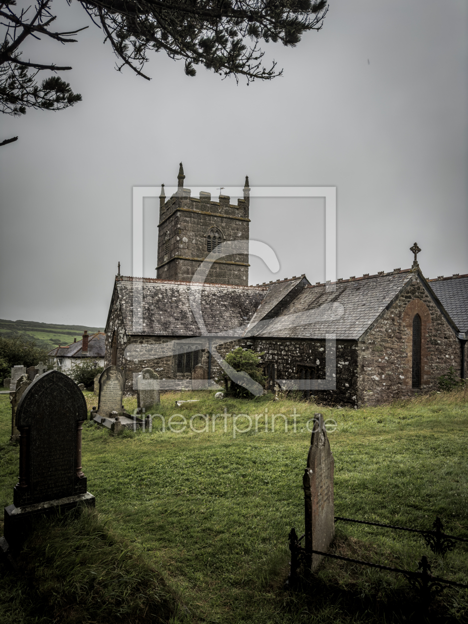 Bild-Nr.: 12893864 St Senaras Church in Zennor erstellt von DirkR