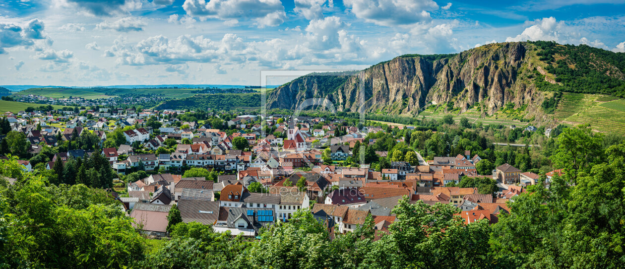Bild-Nr.: 12893943 Stadt Ebernburg mit Rotenfels -1n- erstellt von Erhard Hess