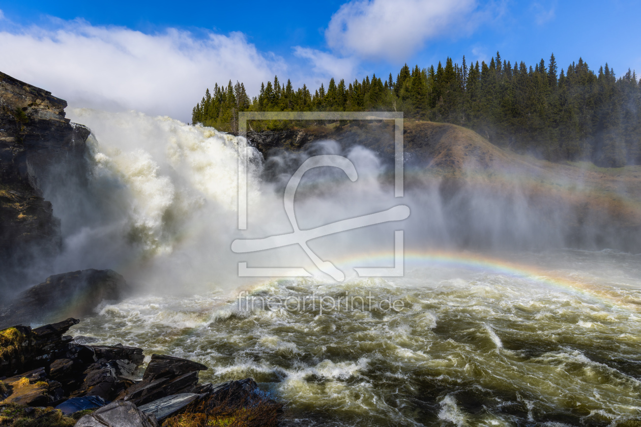 Bild-Nr.: 12894168 Tosender Wasserfall erstellt von Daniela Beyer