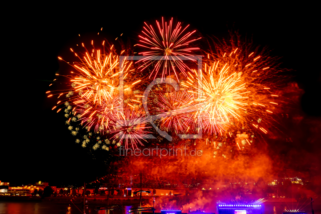 Bild-Nr.: 12895526 Hamburg Hafenfest - Hafengeburtstag mit Feuerwerk erstellt von uh-Photography